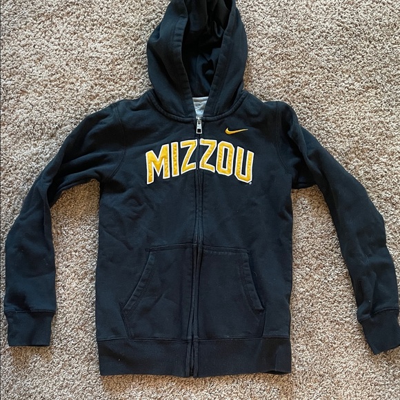 Nike Other - Mizzou Kids Black Nike Hoodie B156